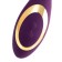 Double stimulation of L’Eroina by Toyfa Mave, silicone, 14 cm, purple color