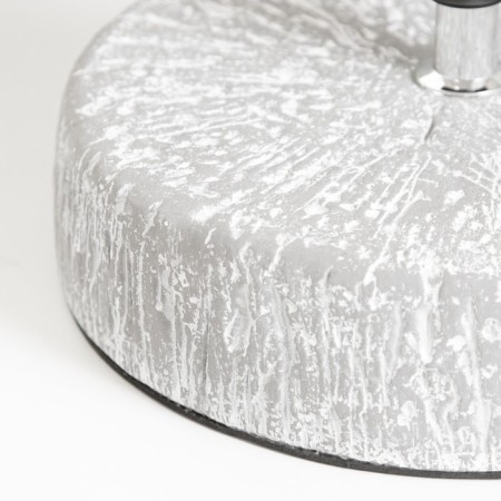 The base for the desktop lamp "Succa" E27 40W gray 26x26x23 cm Risalux-1