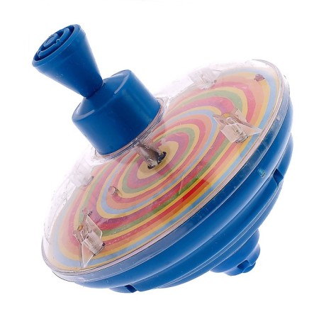Yula "Rainbow" with a light effect, D-12 cm, mix-8