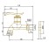 Bronze de Luxe 21974/1 crane, drain, for a bathhouse, with aerator