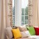 Set of curtains "Leia", size 2x145x280 cm, cream color