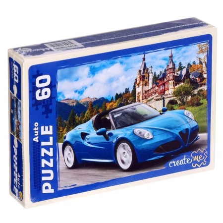 Puzzles "Machine on the highway", 60 elements