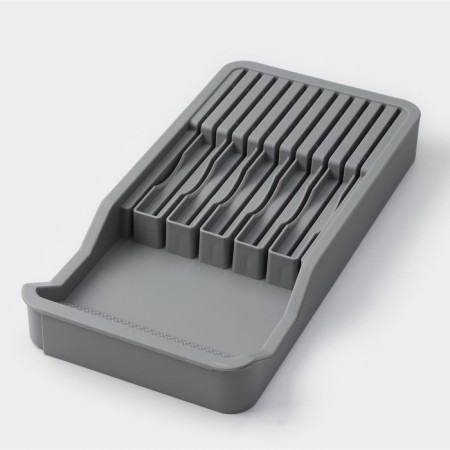 Magistro Harm kitchen tray, 42.5 × 20.5 × 5.2 cm, sliding, gray color-5