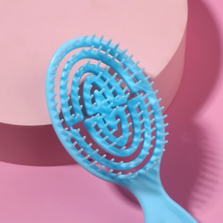 The comb is massage, ventilated, 14 × 5.5 cm, color mix-2