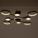 Causteen with PDU 2299/9BK LED 176W 3000-6000K Black 88x88x18 cm Bayerlux