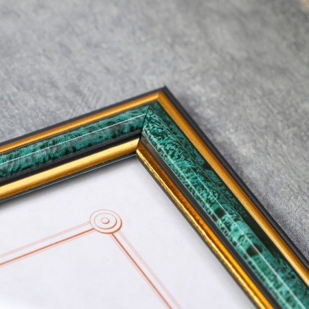 Photo frame plastic 15x21 cm 285 malachite-1