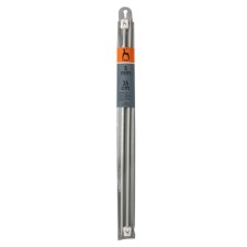 Knitting knitting needles, aluminum, 5.00 mm/35cm, 2 pcs