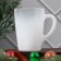 Glass mug with a gradient "Cozy and heat", 300 ml