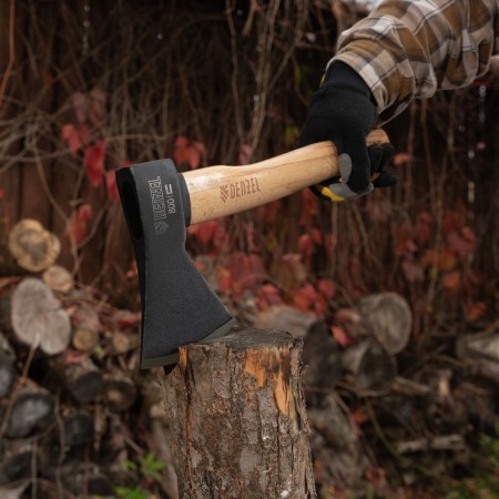Forged ax Denzel 21633, beech ax, 800 g-4