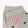 Women's socks "Cloudberries" Color gray, size 23-25