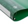 Folder on 4 rings A4 Calligrata, 40 mm, 700 μm, plastic, inner pocket, pocket for a spine, green