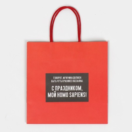 Gift package, packaging, “monkey”, 22 x 22 x 11 cm-5