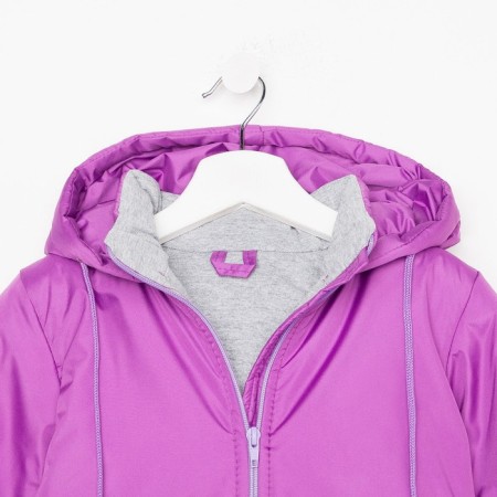 Jacket for girls, lilac color, height 80-86 cm-1