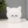 Nightlight "kitten" led white 9.5x10x10 cm