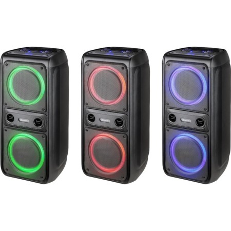 Acoustic system Defender Boomer 70 60W, Light/BT/FM/USB/LED/IPX4-3