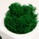 Concrete Kashpo "Player bone" with moss white with black 7x7x7 cm (moss green stabilizir.)