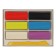 Soft plasticine (wax), 6 colors, 90 g, Globus, with aloe vera, with a stack