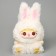 Soft toy "doll" in a costume bunny, 30 cm, white color
