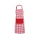 Female Female CHECK, size 60x80 cm, red color