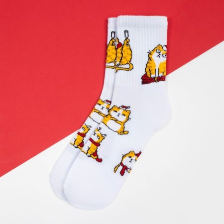 Women's socks KAFTAN "Red cat" p. 36-40 (23-25 ​​cm)-1