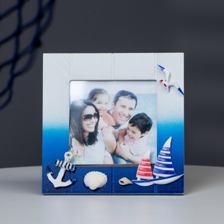 Photo frame "Sea Style", for photo 9*9cm