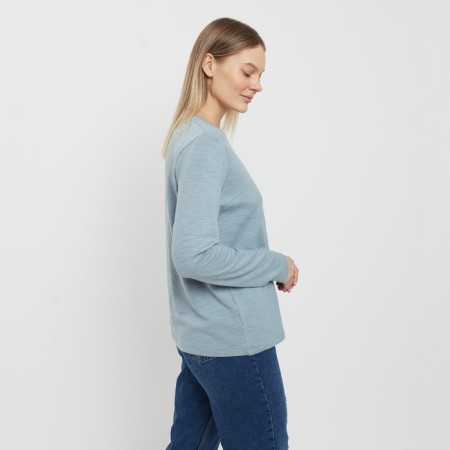 Female jumper, gray color, size 40-42 (s)-1