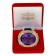 Jubilee medal in the velvet box “Happy 60 years”, D = 6.5 cm.