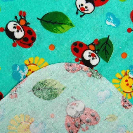 Children's flannel diaper, 75x130 cm, 100% cotton, 180 gm, mix color-2