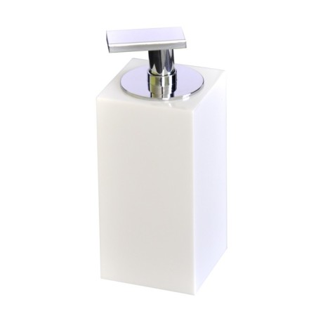 ROM liquid soap dispenser, white