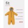 Combineson children's demi-season Rant Fit, height 74 cm, honey-yellow color
