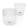 Kashpo for flowers with an insert "Linel", 4.5 l, d = 19 cm, h = 19 cm, transparent