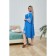 Female suit, size 60, blue color
