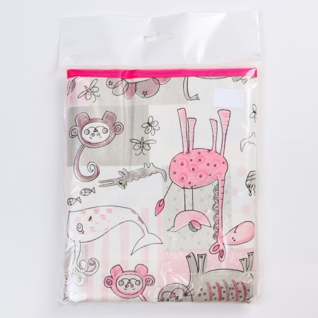 Adhesive-a dagger 70x100 cm, with holders-holders, the color of a gray-pink-8