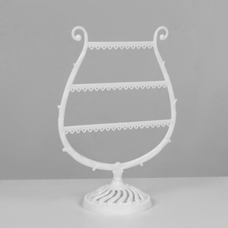 Arfa decoration stand, 23 places, 10 × 20 × 27 cm, white color-2