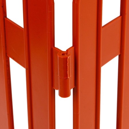 Decorative fence, 35 × 210 cm, 5 sections, plastic, terracotta, Gotika, Greengo-10