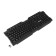 Keyboard Defender Element HB-195 RU, wireless, membrane, 114 claws, USB, black