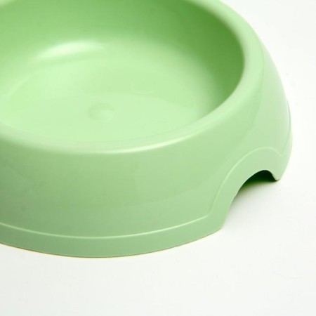 A bowl for cats and dogs 14.5 x 3 cm, 0.2 l, light green-2