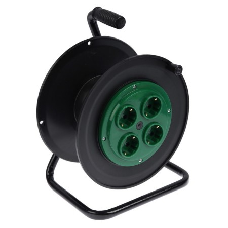 Coil 4 sockets, s/h, IP20, 16 A, UHL2, Green