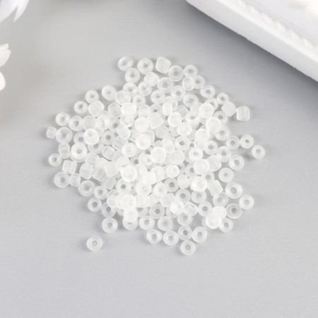 Beads "Zlatka" 8/0 10 g 0001m white-1