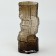 Mountain Brown Flowers Vase of brown glass 30 × 13 × 13 cm