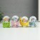 Souvenir Polystone Water Ball "Unicorn in the stroller" MIX 5x5x7 cm