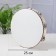 Tambourine "Classic", 16 plates, 25x25x4.5 cm