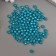 Beads for creativity plastic "turquoise-green" set of 200 pcs d = 0.6 cm