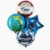 A set of balloons "son", foil, 4 pcs.