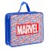 Plastic folder with A4 handles, on lightning, 75x330x260 mm, Avengers