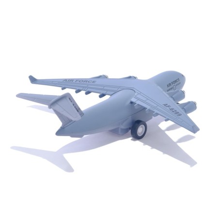 Metal airplane "Air Forces", inertial, 1: 500-2