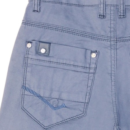 Pants for boys, height 134 cm, blue color-2