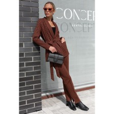 Female set: trousers, jacket, size 54