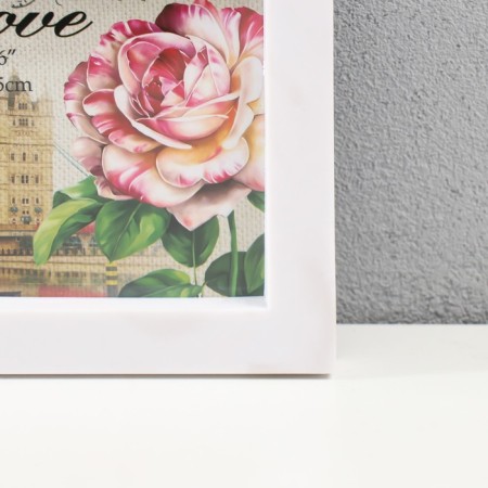 Multipher "Love & Family" in 8 photos 10x15 cm, plastic, col. white-1