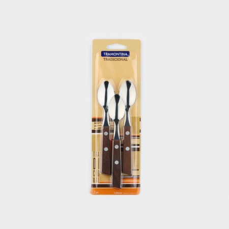 Tramontina tradicional teaspoon set, 3 items-4